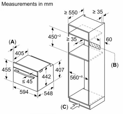 Духовой шкаф BOSCH CMG7241B1