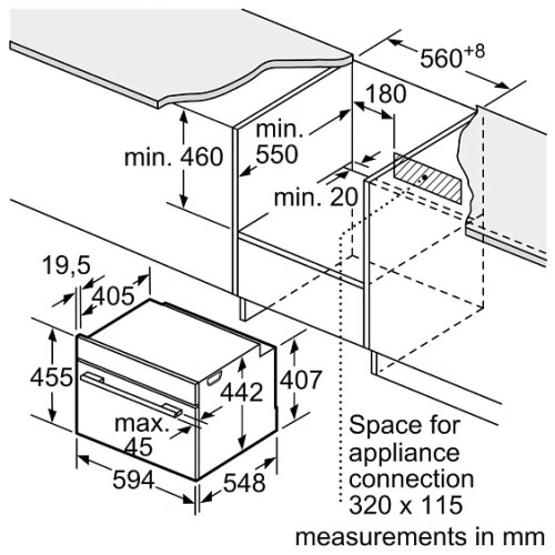 Духовой шкаф BOSCH CMG7241B1