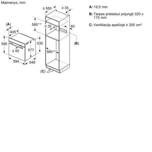 Духовой шкаф BOSCH HMG976RB1S