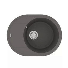 Кухонная мойка LEMARK LACHA 620 серый шелк 9910053 Кухонная мойка LEMARK LACHA 620 серый шелк 9910053
