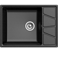 Кухонная мойка GRANFEST GF-V-680L черный