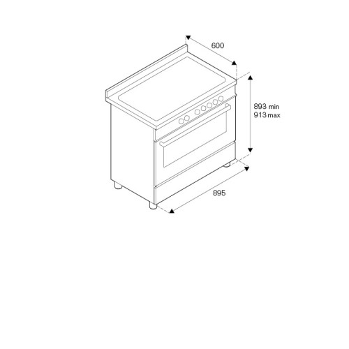 Варочный центр BERTAZZONI PRO96L1EXT