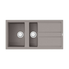 Кухонная мойка OMOIKIRI Kitagawa 100-2-GR 4993804 Leningrad grey
