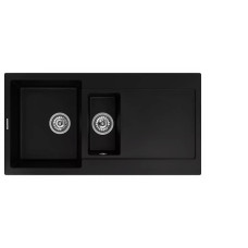 Кухонная мойка KUPPERSBERG MODENA 1,5B2D BLACK METALLIC