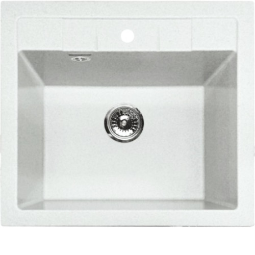 Кухонная мойка GRANFEST Quadro GF-Q561 белый