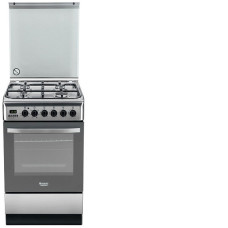 Плита газовая HOTPOINT-ARISTON h5g56f (x)