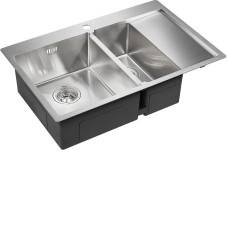 Кухонная мойка PAULMARK Liga PM227851-BSL