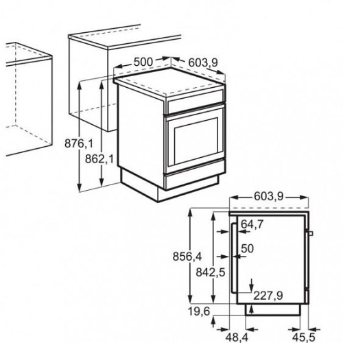 Плита ELECTROLUX RKK560200X
