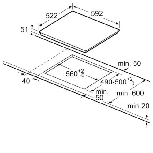 Варочная поверхность BOSCH PUE611BB2E