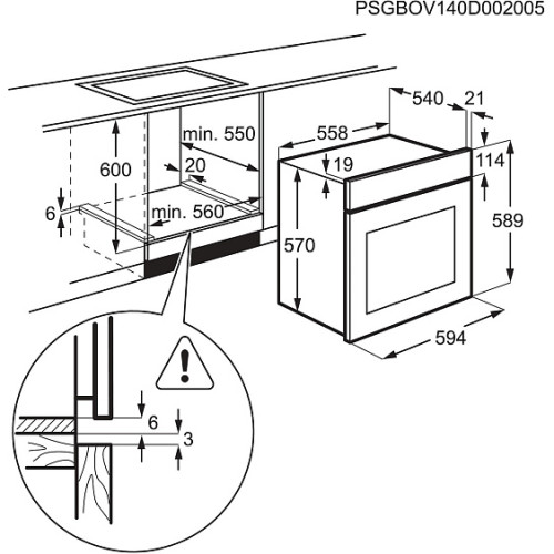 Духовой шкаф ELECTROLUX RZB2100AJK