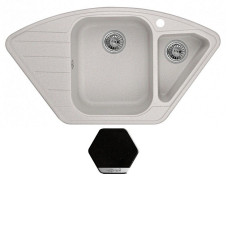 Мойка WEISSGAUFF corner 890 eco granit черный