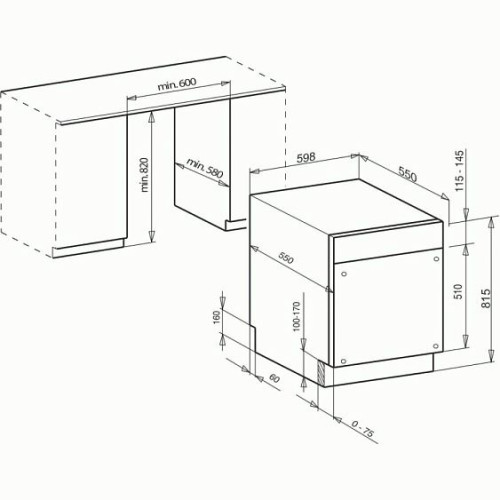 Посудомоечная машина KAISER S60I69XL