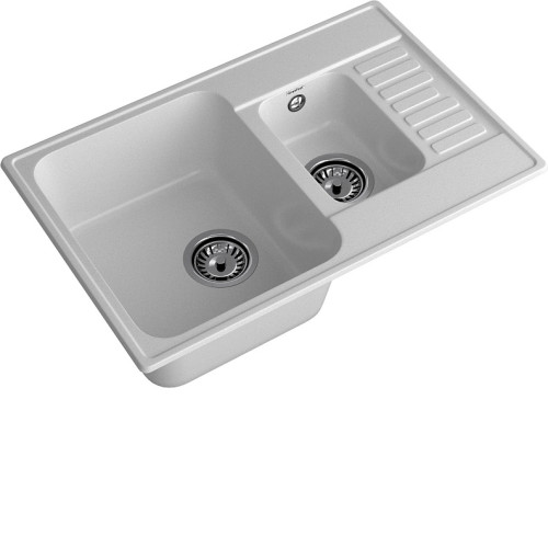 Кухонная мойка GRANFEST QUARZ GF-Z 21К серый
