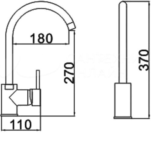 Смеситель OULIN OL-8006