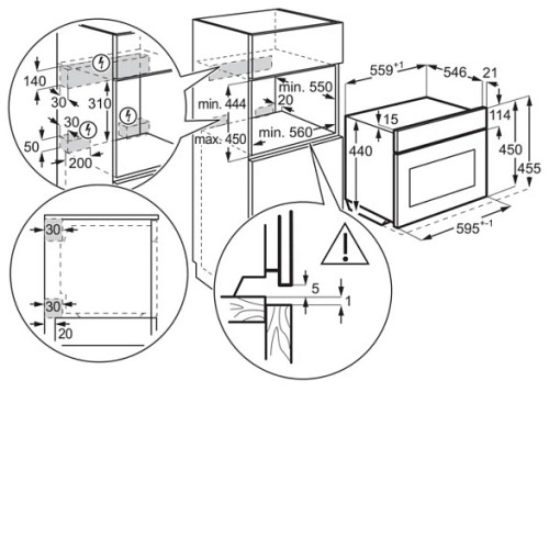 Духовой шкаф ELECTROLUX VKA9S21WX1