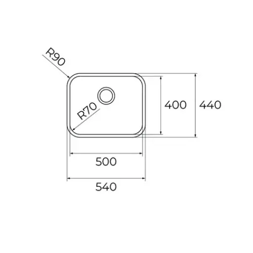 Кухонная мойка TEKA BET 50.40.20 PLUS POLISHED (115010042)