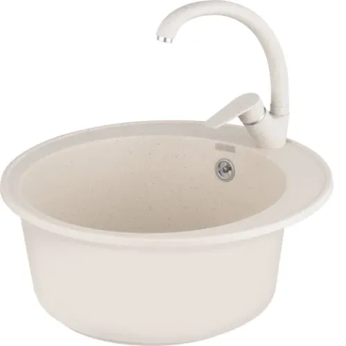 Кухонная мойка WEISSGAUFF WG 47502 Classic Ivory