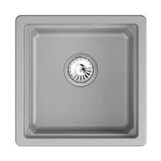 Кухонная мойка GRANULA KS-4501iU алюминиум