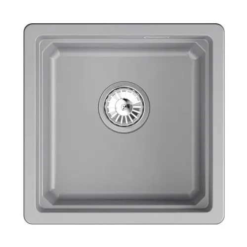 Кухонная мойка GRANULA KS-4501iU алюминиум