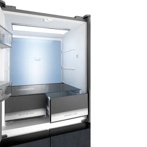 Холодильник WEISSGAUFF WCD 450 Rock Glass NoFrost Inverter