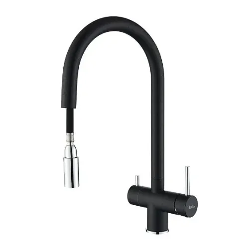 Смеситель RIVELATO Trevi antracite cromo