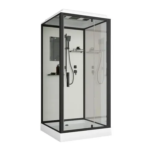 Душевая кабина NIAGARA Standart ST100/15Q/BL