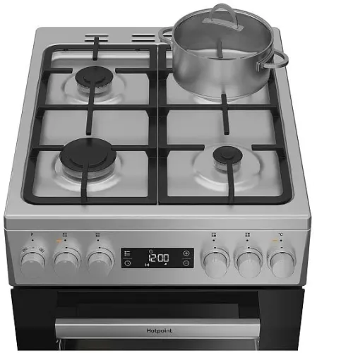 Плита HOTPOINT-ARISTON HSG5F1HX