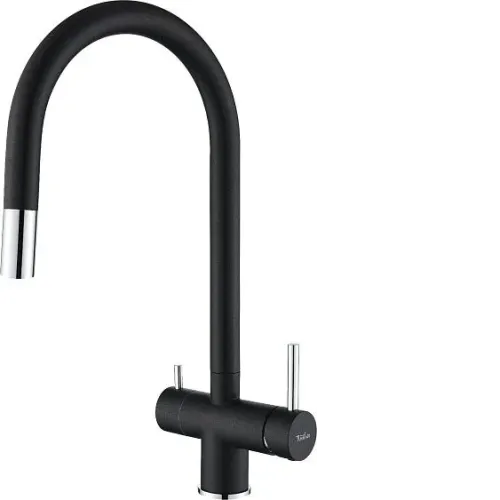 Смеситель RIVELATO Trevi antracite cromo