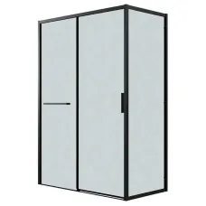 Душевое ограждение GROSSMAN 100.K33.05.110.21.02-200.K33.05.80.21.02 черный матовый Душевое ограждение GROSSMAN 100.K33.05.110.21.02-200.K33.05.80.21.02 черный матовый