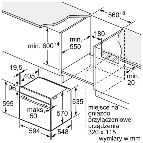 Духовой шкаф BOSCH HBA534EB3