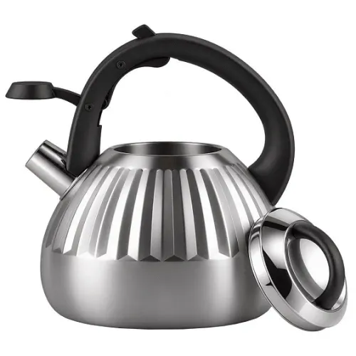 Чайник со свистком MAUNFELD WAFFLE MF117W25KT