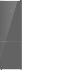 Холодильник WEISSGAUFF WRK 195 D Full NoFrost Inox Glass