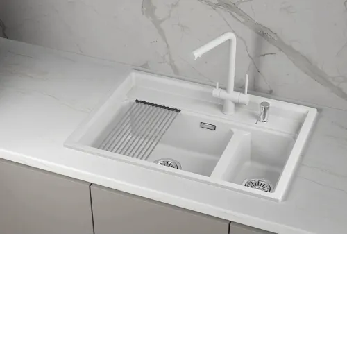 Кухонная мойка GRANULA KS-7302i арктик
