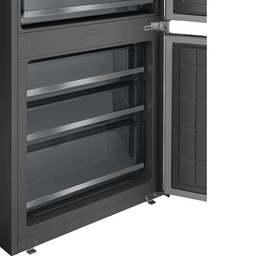 Холодильник WEISSGAUFF WRKI 1970 Total NoFrost Inverter Premium Ecofresh Inox