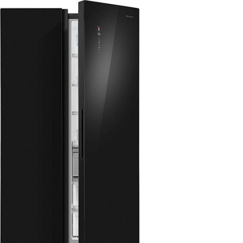 Холодильник WEISSGAUFF WSBS 1036 Inverter NoFrost Premium Black Glass