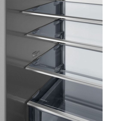 Холодильник WEISSGAUFF WRKI 1970 Total NoFrost Inverter Premium Ecofresh Inox