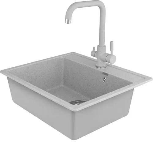Кухонная мойка WEISSGAUFF WG 104310 Comfort Cold Grey