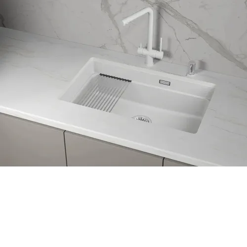 Кухонная мойка GRANULA KS-7303iU арктик