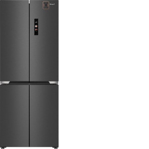 Холодильник WEISSGAUFF WCD 480 Total NoFrost Inverter Silk Inox Built-in