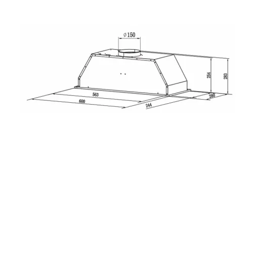 Вытяжка KORTING KHI 60087 N