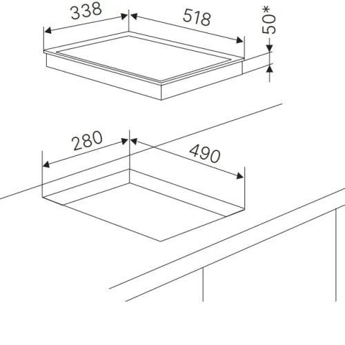 Варочная поверхность KUPPERSBUSCH VKGW 3551.0 SR-E5