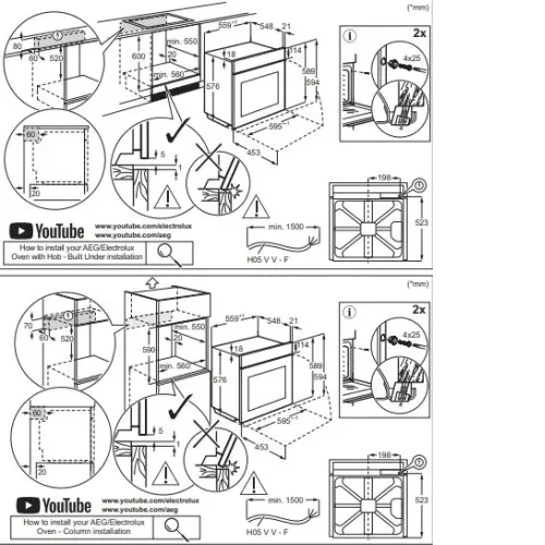 Духовой шкаф ELECTROLUX LOE8F38S