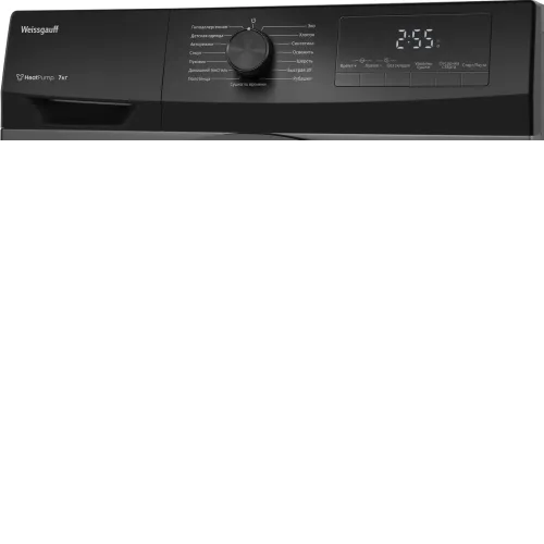 Сушильная машина WEISSGAUFF WD 4948 Heat Pump Grey
