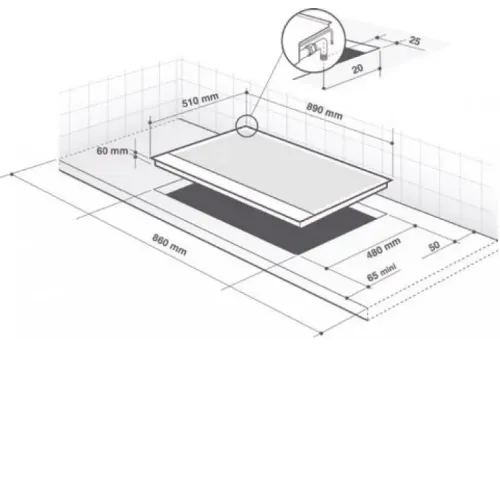 Варочная поверхность DE DIETRICH DPG4950B
