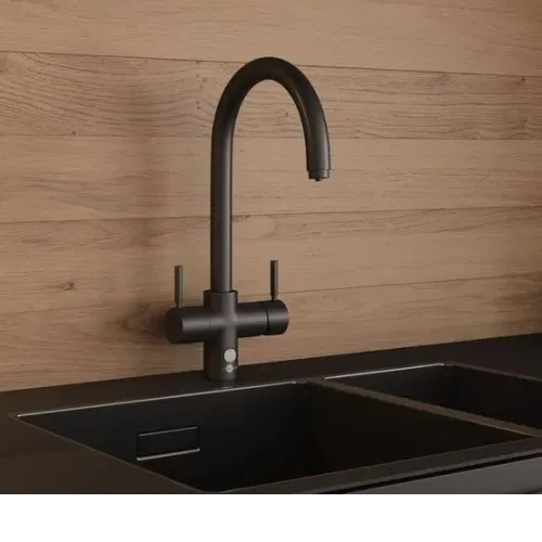 Смеситель IN SINK ERATOR J черный (бак с фильтром и кипячением)