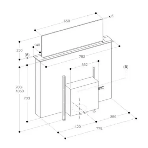 Вытяжка GAGGENAU AL200180