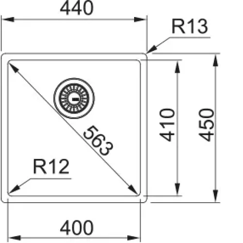 Кухонная мойка FRANKE BXX 210-40 (127.0677.488)