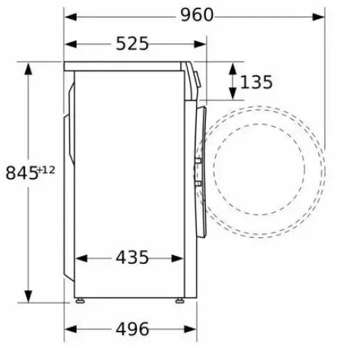 Стиральная машина BOSCH WLW24M4HOE