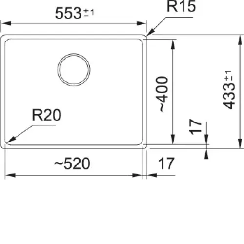 Кухонная мойка FRANKE MRG 110-52 оникс (125.0686.716)