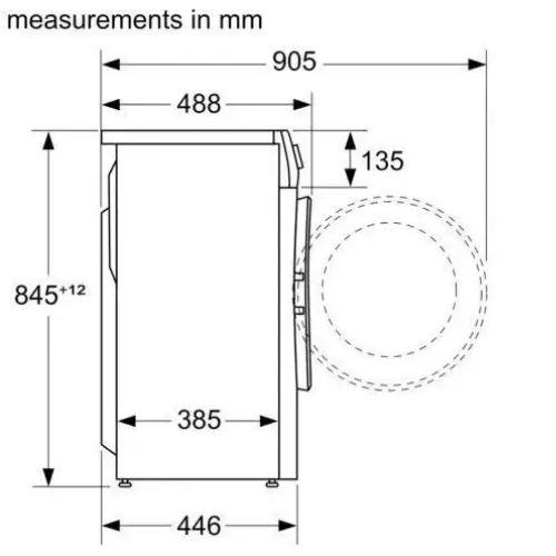 Стиральная машина BOSCH WHA222XYBL